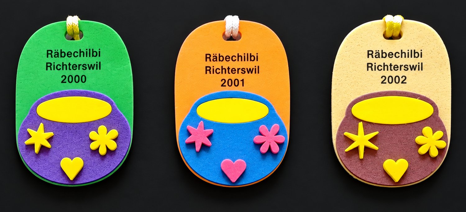 Räbechilbi Richterswil: Anhänger 2000 bis 2002