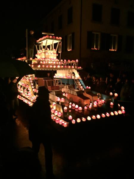 Fähre Meilen – Turnverein Richterswil, Räbechilbi Richterswil 2017 (Fähre, Schiff)