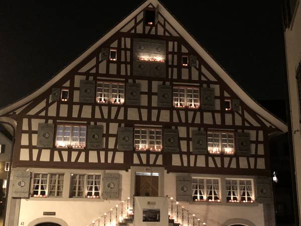 Ortsmuseum am Bärenplatz, Räbechilbi Richterswil 2018 (Ortsmuseum, Bärenplatz)