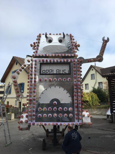 Applaus?! – Potpourris.ch, Räbechilbi Richterswil 2018 (Roboter, Applaus, interaktiv)