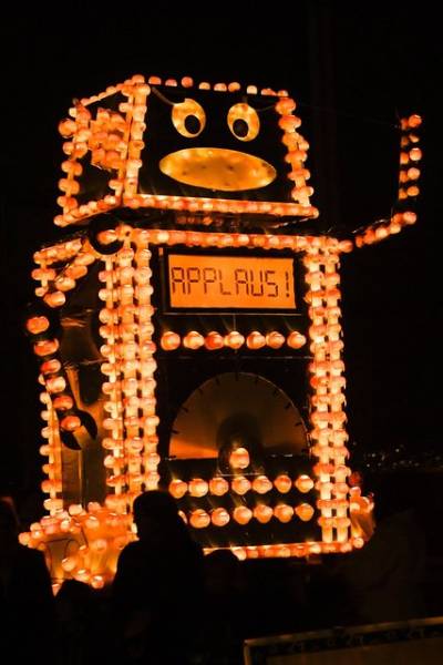 Applaus-Roboter – Potpourris.ch, Räbechilbi Richterswil 2018