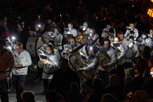 Brass Band Willerzell, Räbechilbi Richterswil 2024